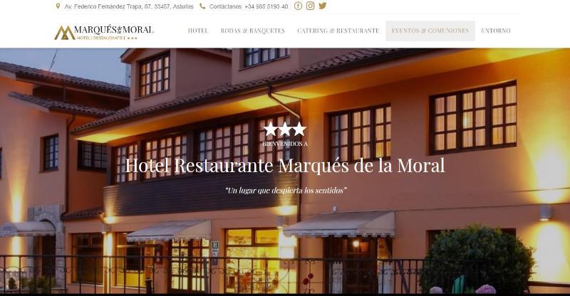 Hotel Marques De La Moral Naveces Екстер'єр фото